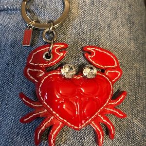 Coach Crab Fob